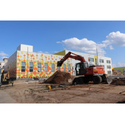 Строительство школы в Новом Филимоново перешло в финальную стадию